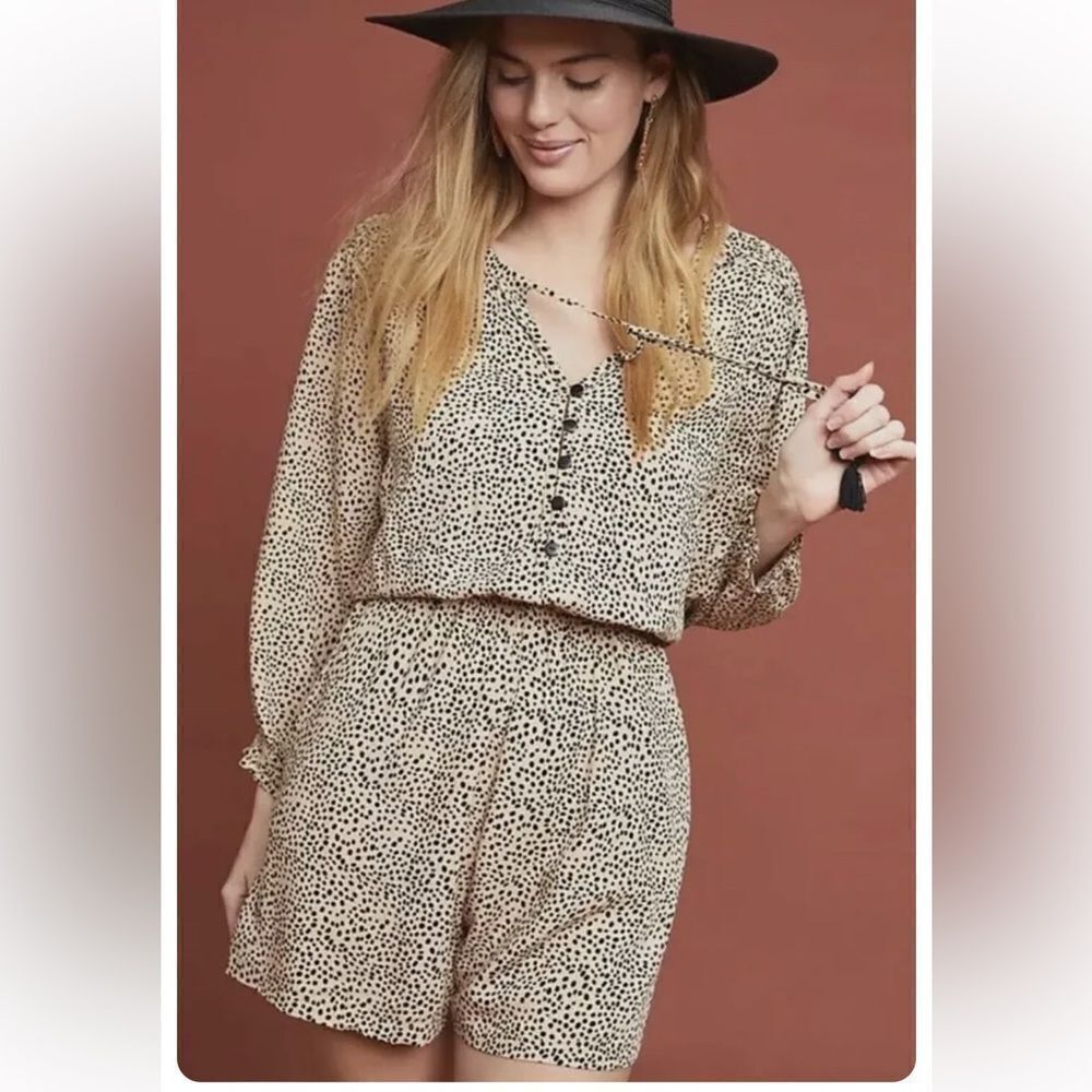 Anthropologie BeachGold Chelsea Romper Womens size XS